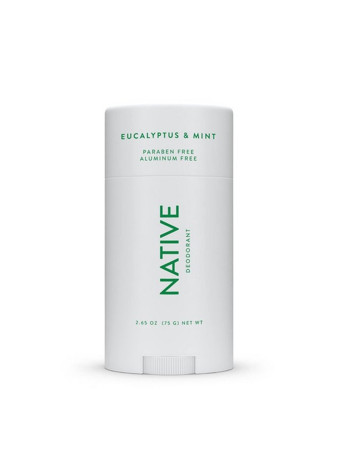 Native Deodorant | Natural Deodorant for Men, Aluminum Free with Baking Soda, Coconut Oil and Shea Butter | Eucalyptus & Mint