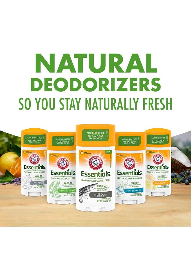 Arm & Hammer Essentials Charcoal Deodorant 4-Pack