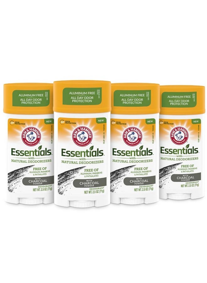 Arm & Hammer Essentials Charcoal Deodorant 4-Pack