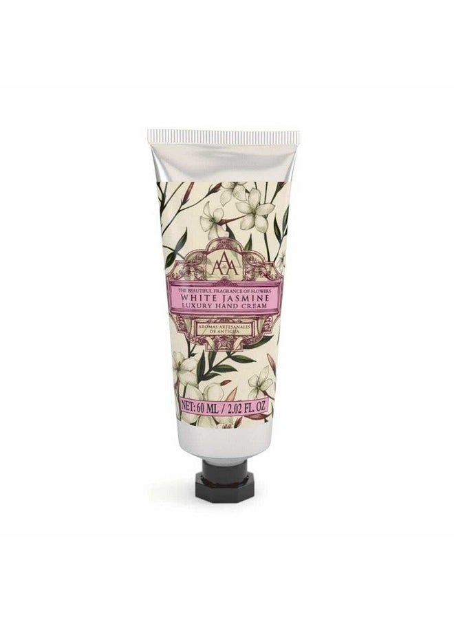AAA - Luxury Hand Cream with Shea Butter - White Jasmine - 60 ml / 2 fl oz