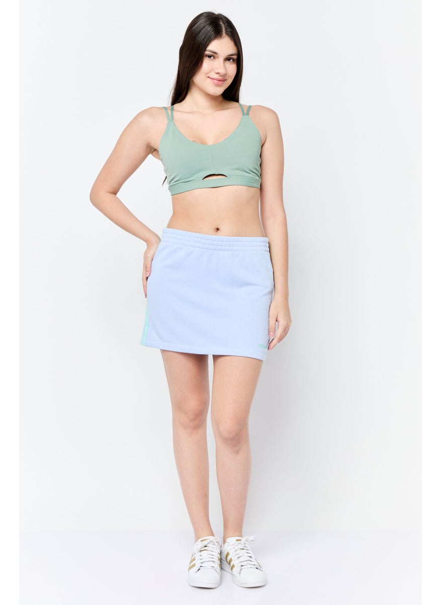 Women Sportswear Fit Outdoor Mini Skirts, Purple