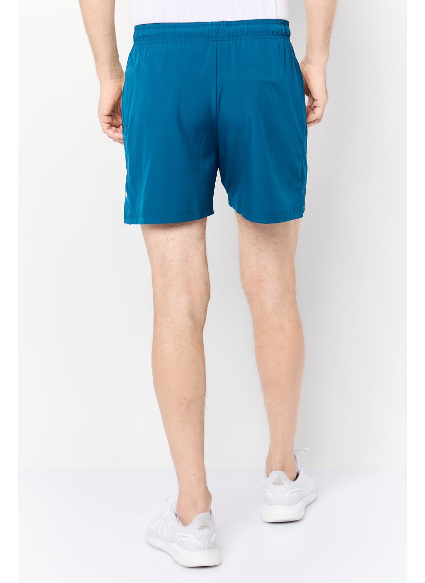Men 5 Inseam Sportswear Fit Training Shorts, Iron Blue