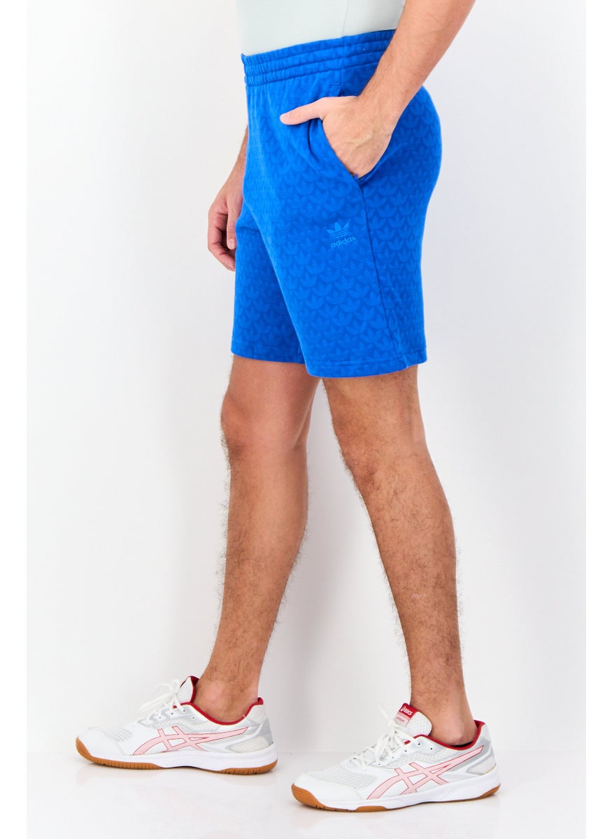 Men Sportswear Fit Outdoor Shorts, Blue