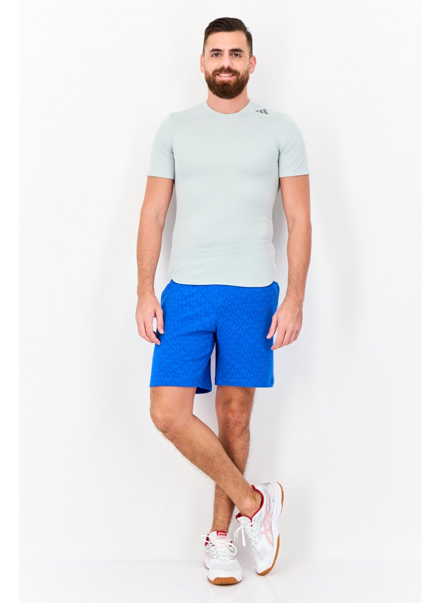 Men Sportswear Fit Outdoor Shorts, Blue