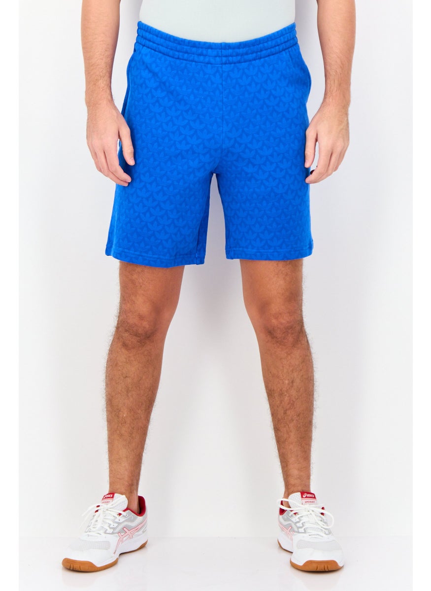 Men Sportswear Fit Outdoor Shorts, Blue