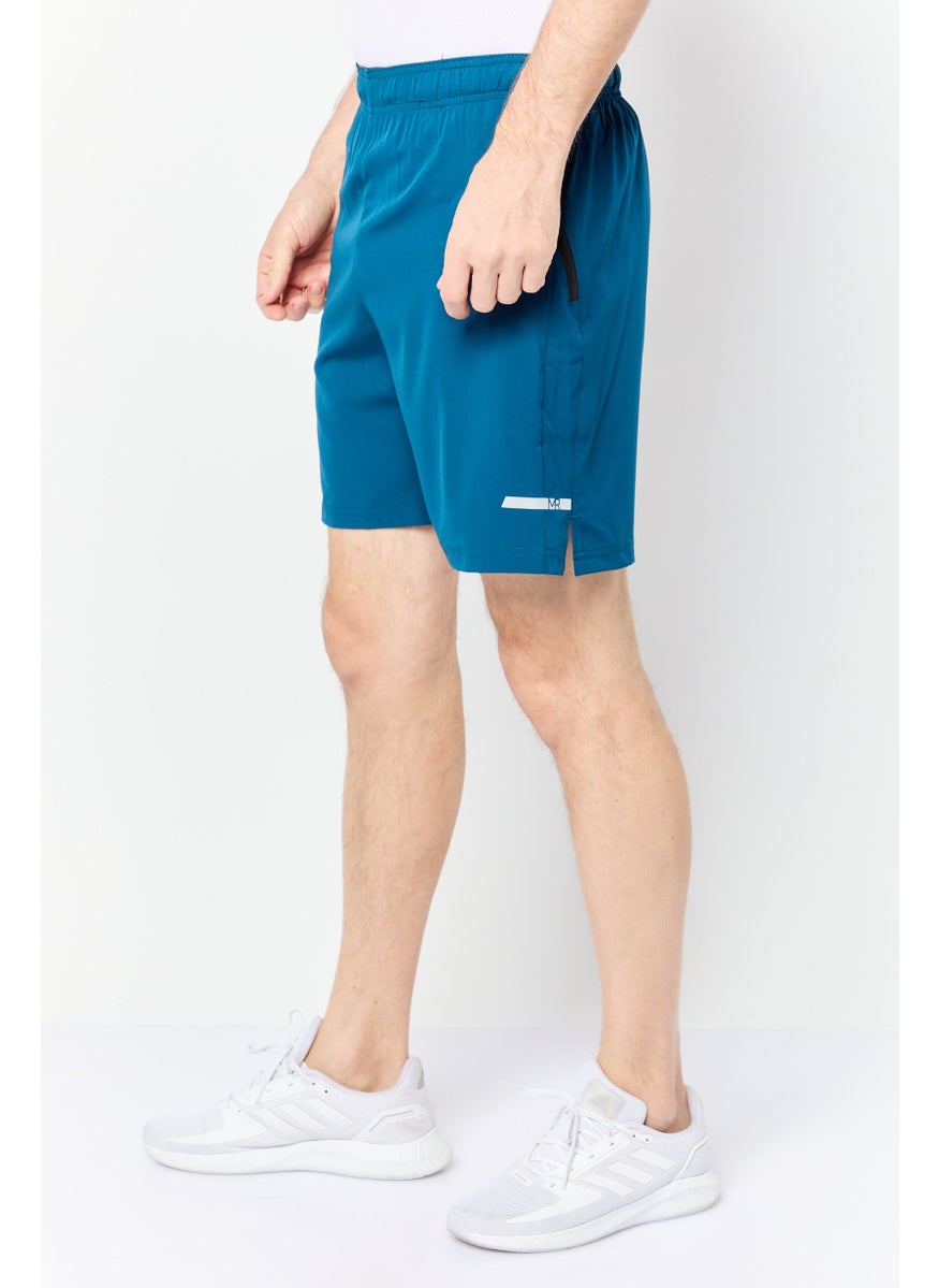 Men Sportswear Fit 7 Inseam Training Shorts, Iron Blue