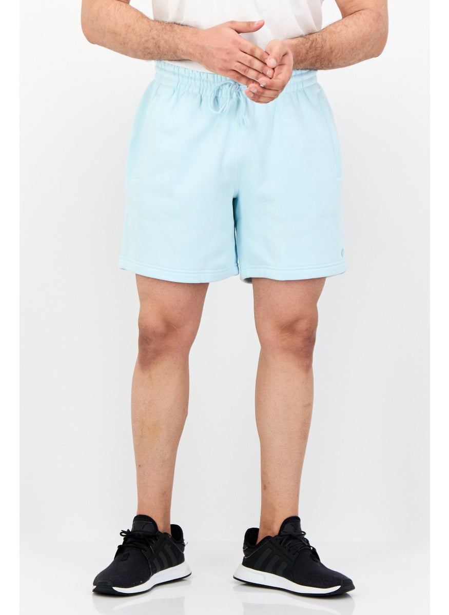 Men Sportswear Fit Outdoor Shorts, Light Blue