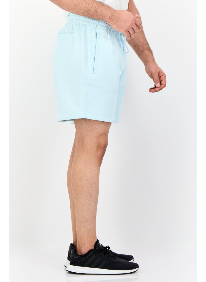 Men Sportswear Fit Outdoor Shorts, Light Blue