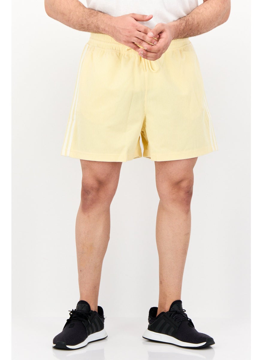Men Sportswear Fit Outdoor Shorts, Yellow