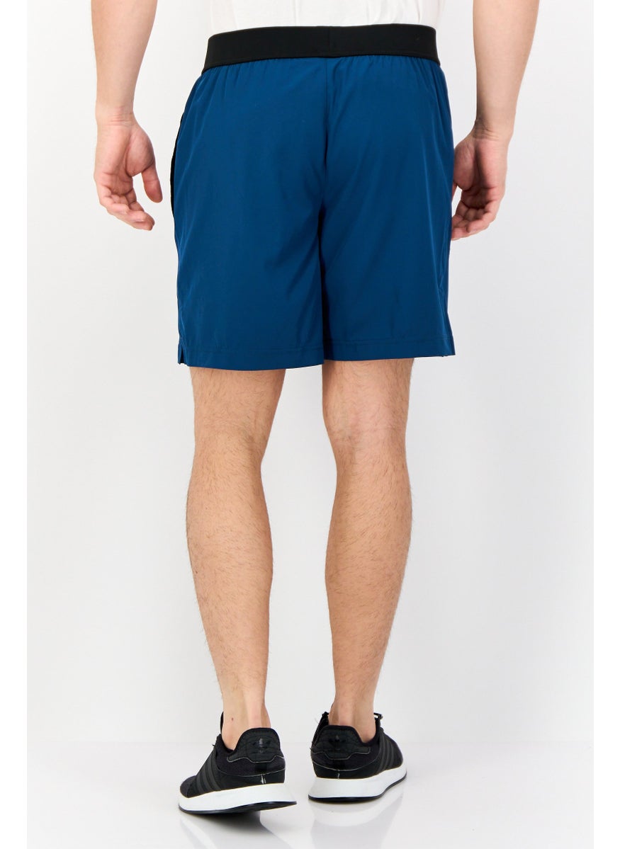 Men Sportswear Fit 7 Inseam Training Shorts, Iron Blue