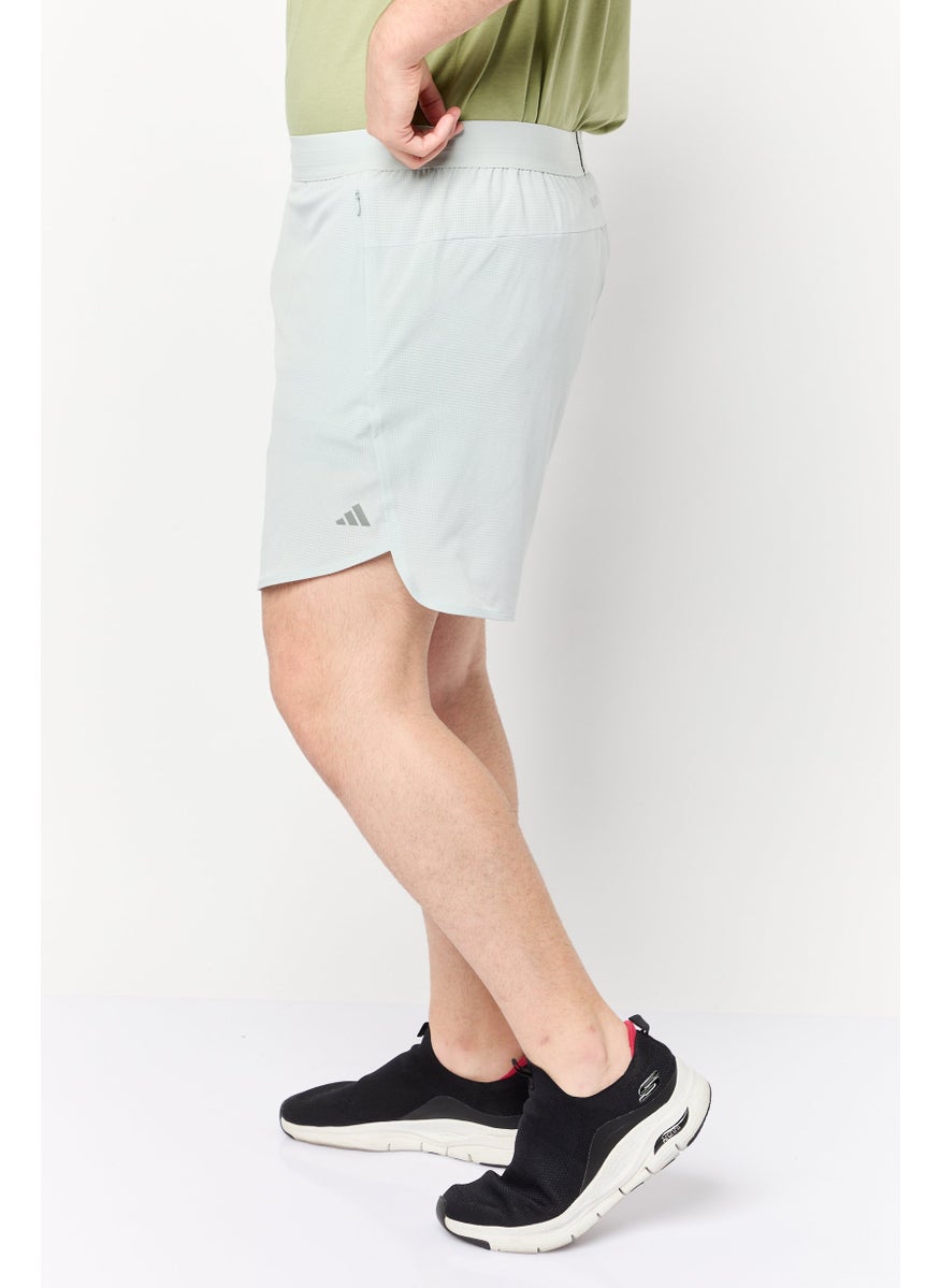 Men Sportswear Fit 7 Inseam Training Shorts, Light Grey