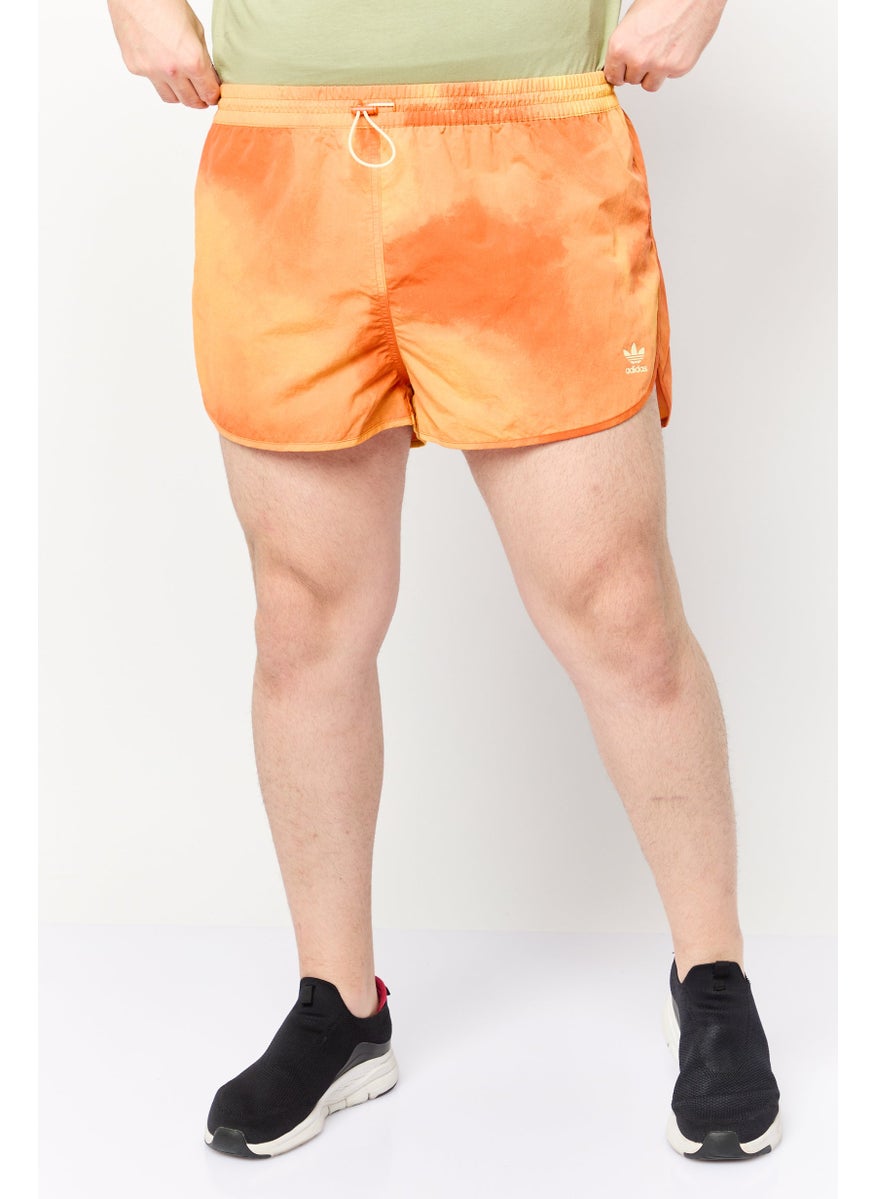 Men Sportswear Fit Training Shorts, Orange