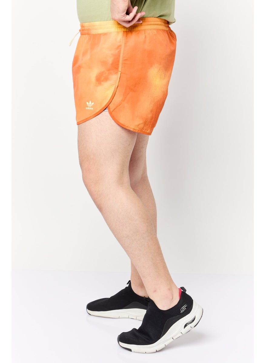 Men Sportswear Fit Training Shorts, Orange