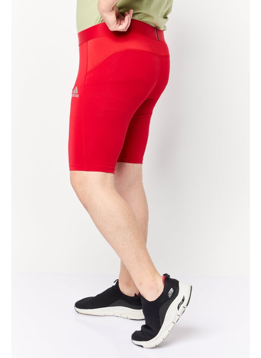Men Sportswear Fit Brand Logo Training Short, Red