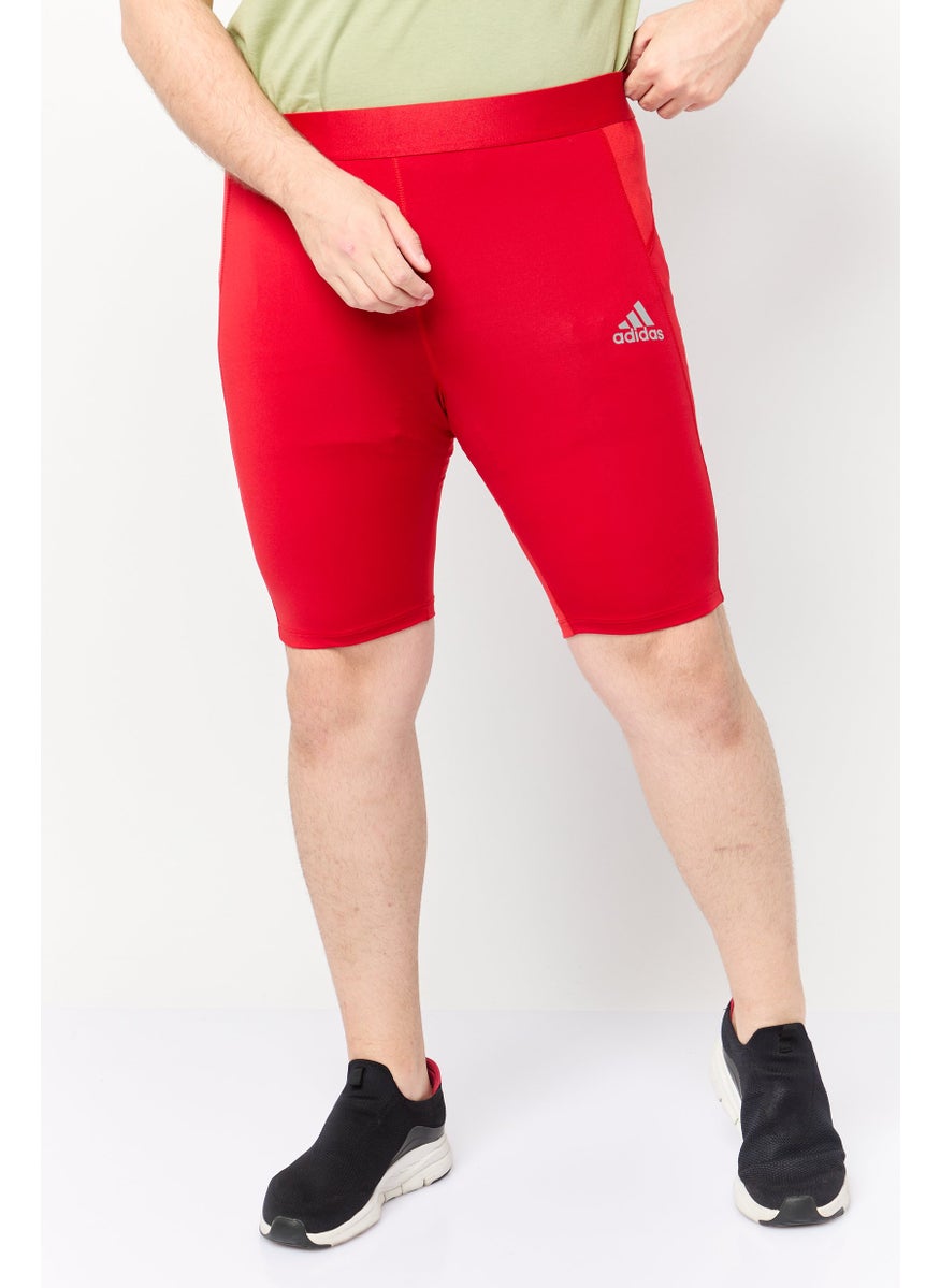 Men Sportswear Fit Brand Logo Training Short, Red