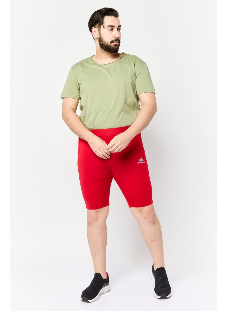 Men Sportswear Fit Brand Logo Training Short, Red