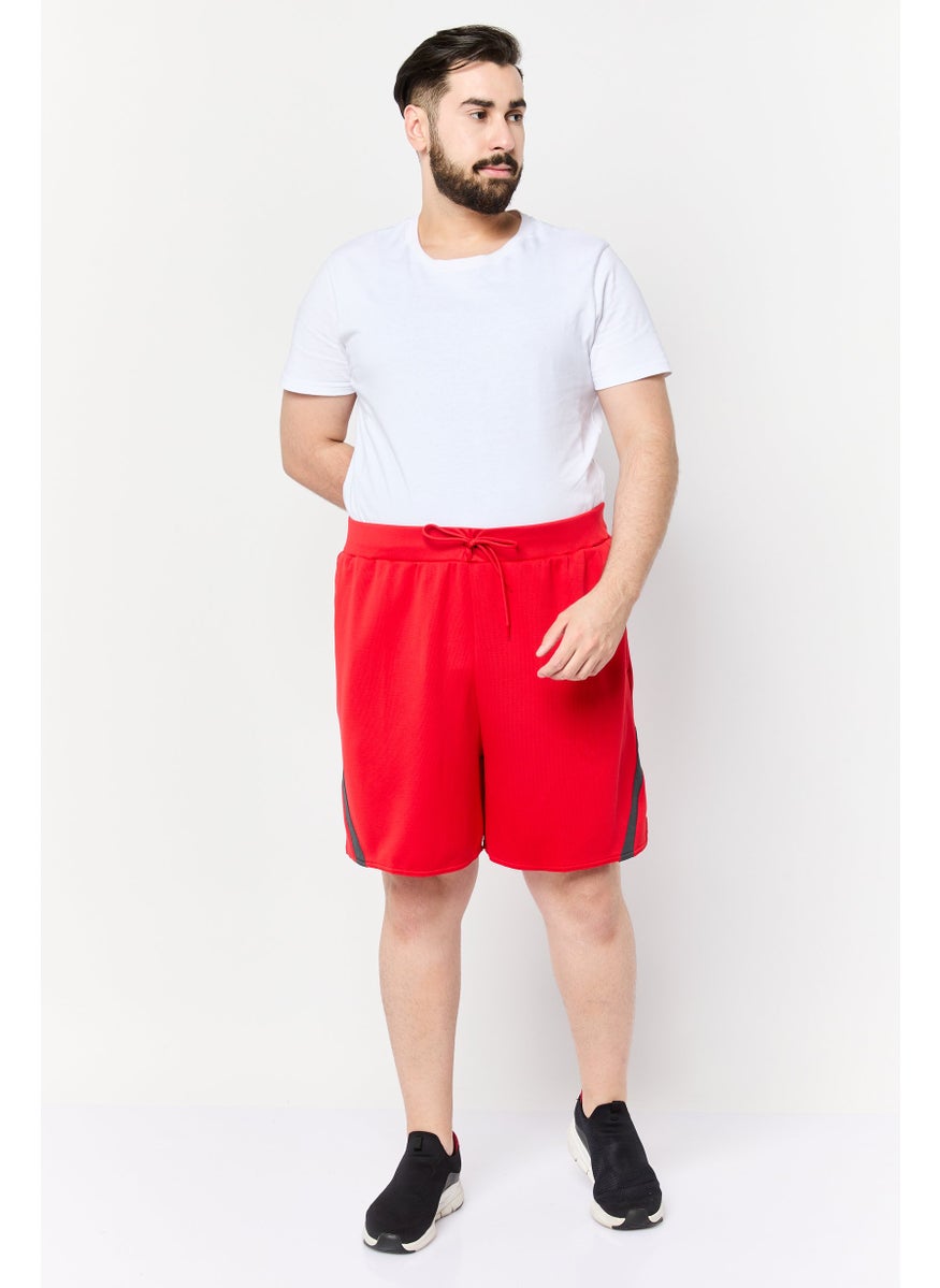 Men Sportswear Fit 7 Inseam Outdoor Shorts, Red