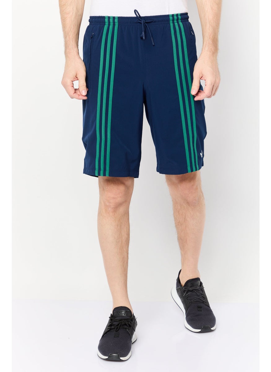 Men Sportswear Fit Outdoor Shorts, Navy