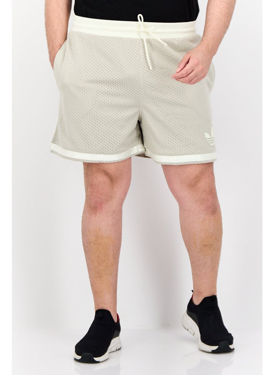 Men Sportswear Fit Basketball Shorts, Putty Grey