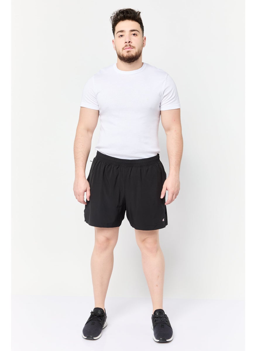 Men Sportswear Fit Training Shorts, Black
