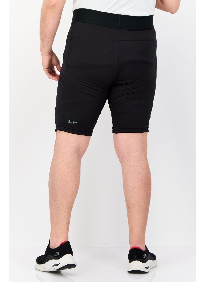 Adidas x Parley Men Sportwear Fit Training Cycling Short, Black