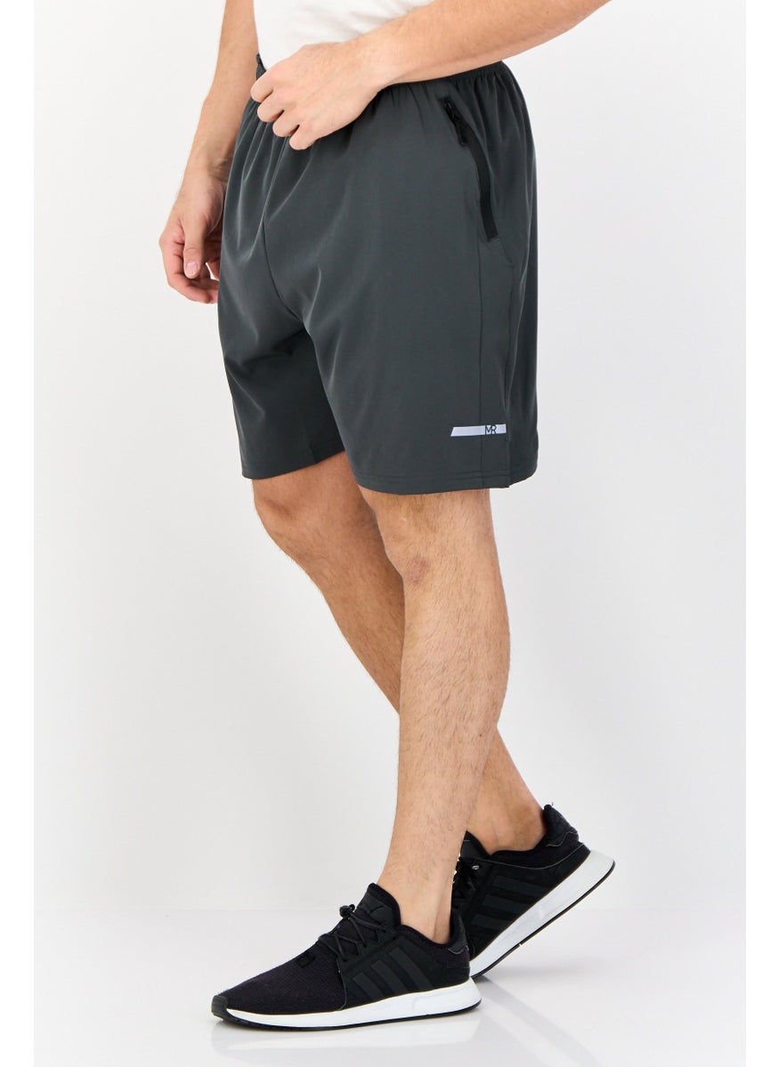 Men Sportswear Fit 7 Inseam Training Shorts, Dark Grey