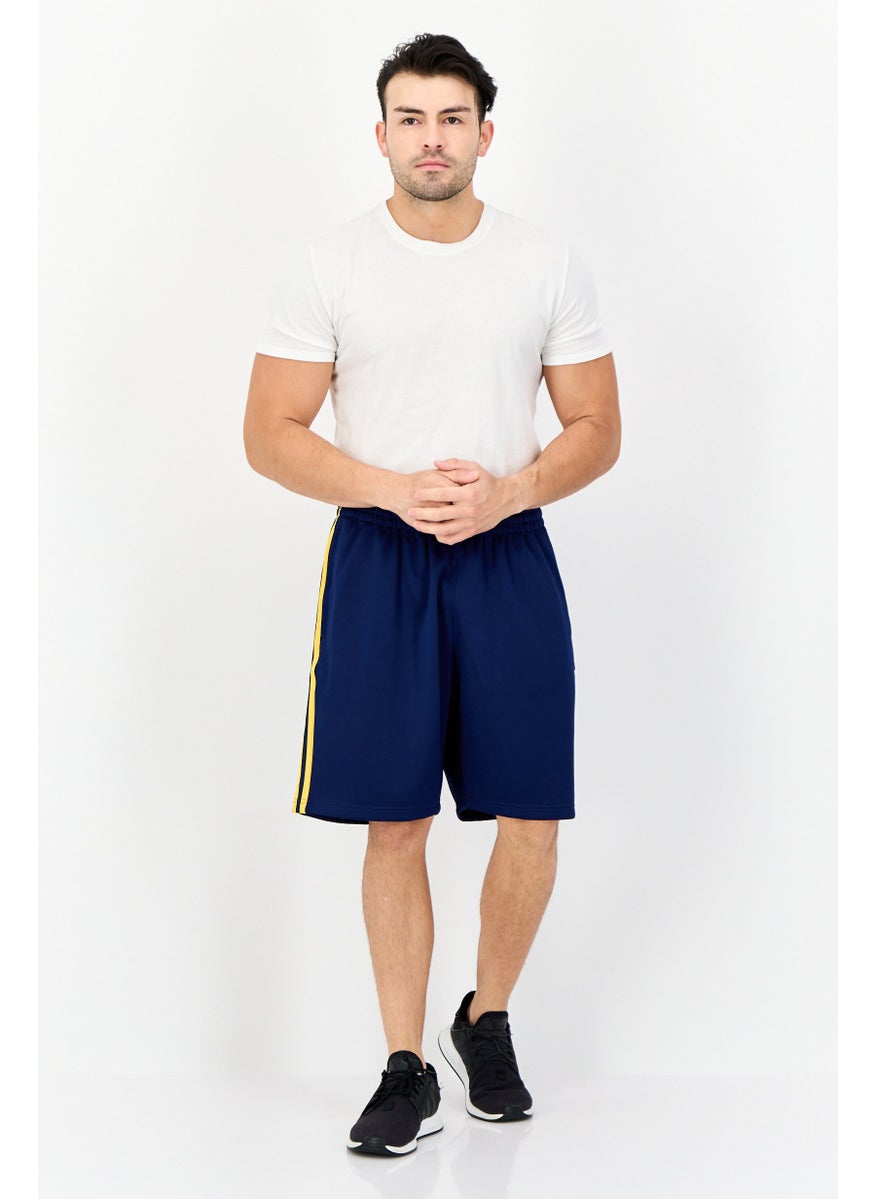 Men Sportswear Fit Outdoor Shorts, Navy