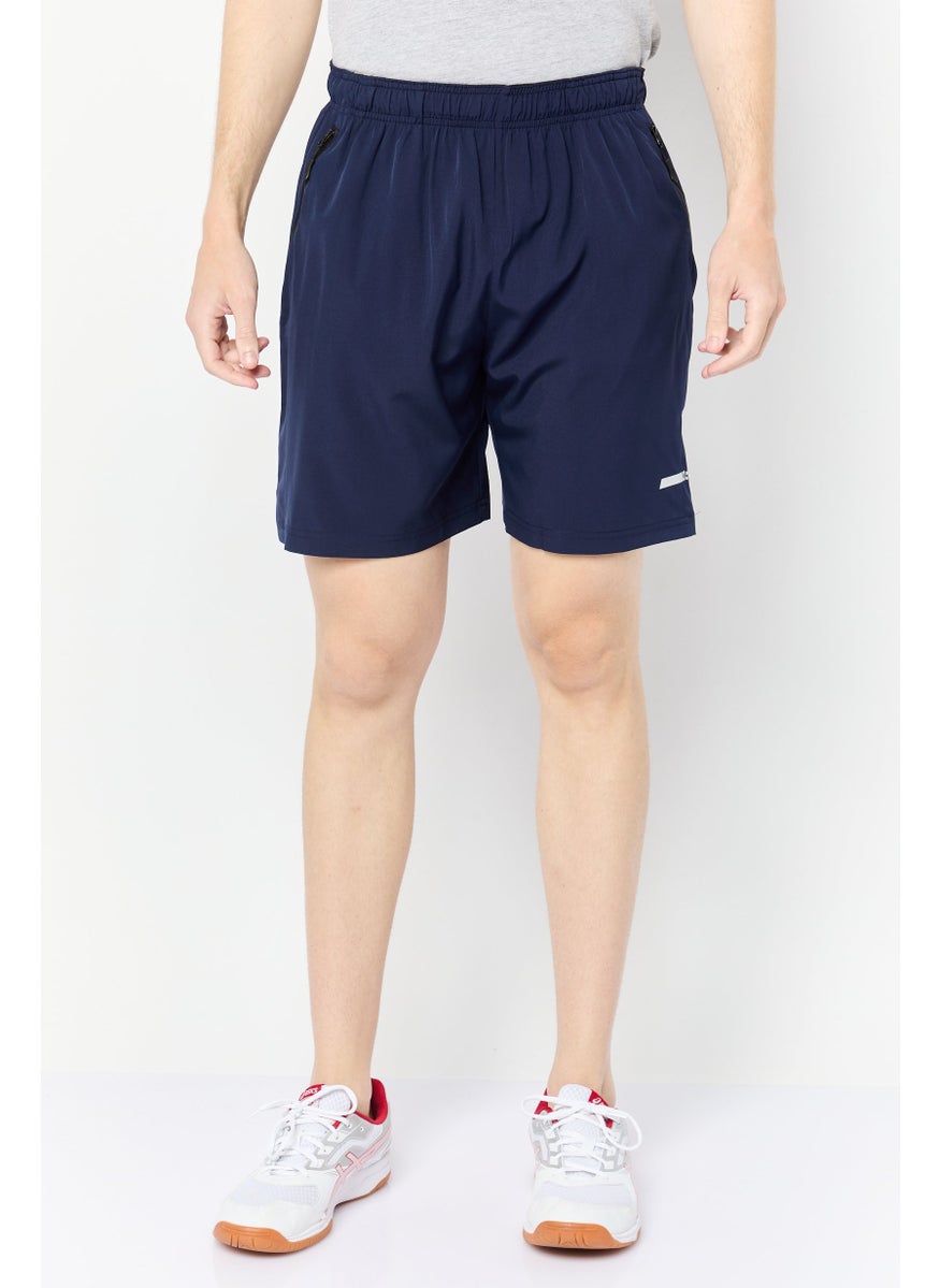 Men Sportswear Fit 7 Inseam Training Shorts, Navy