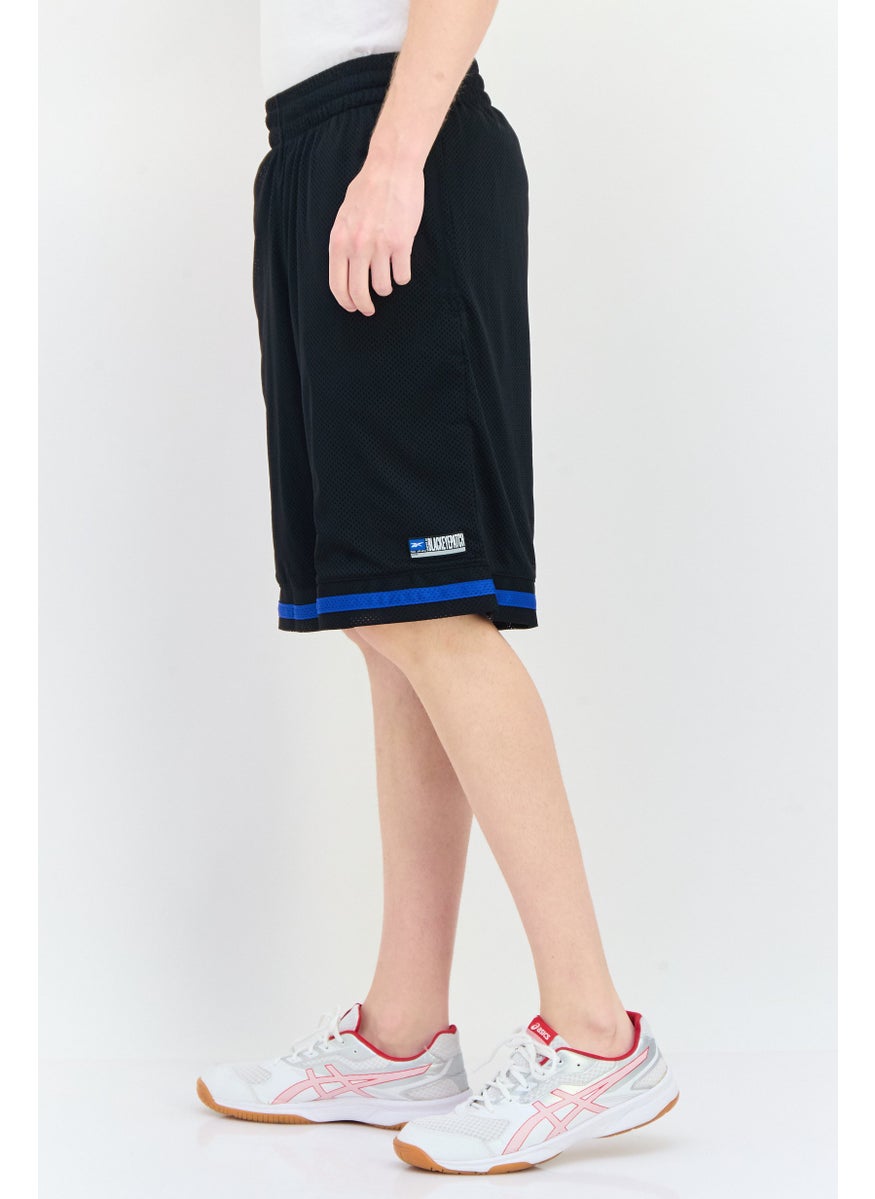 Men Sportswear Fit Basketball Shorts, Black