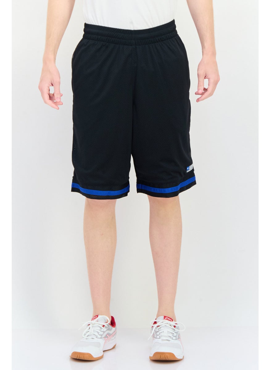 Men Sportswear Fit Basketball Shorts, Black