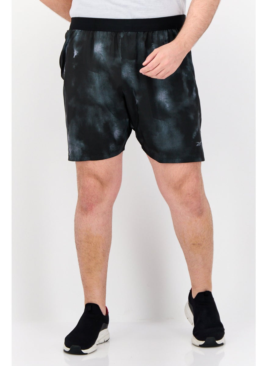 Men Sportswear Fit Training Shorts, Black