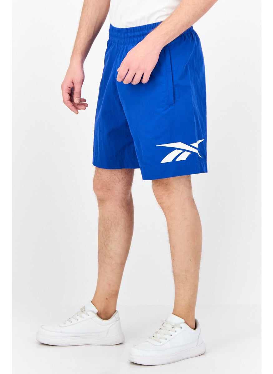 Men Sportswear Fit Outdoor Shorts, Blue