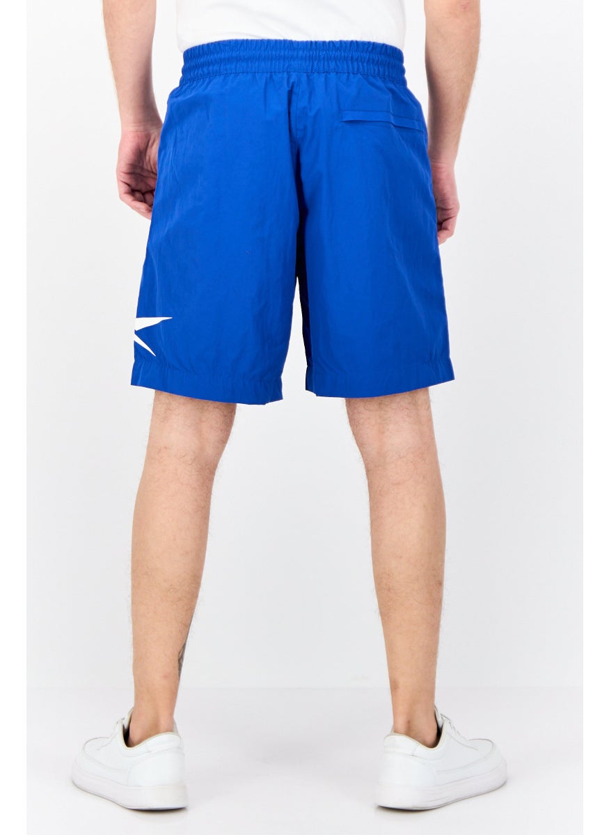 Men Sportswear Fit Outdoor Shorts, Blue