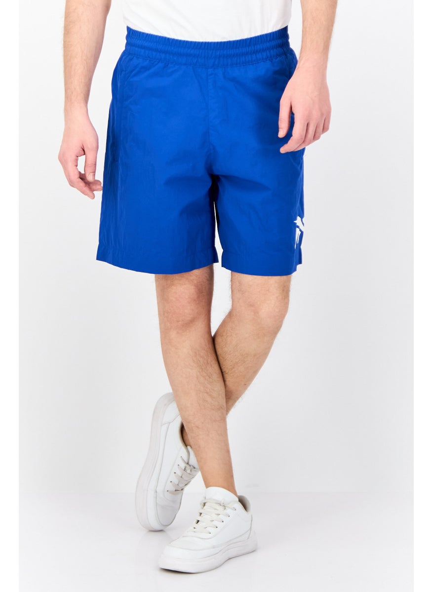 Men Sportswear Fit Outdoor Shorts, Blue
