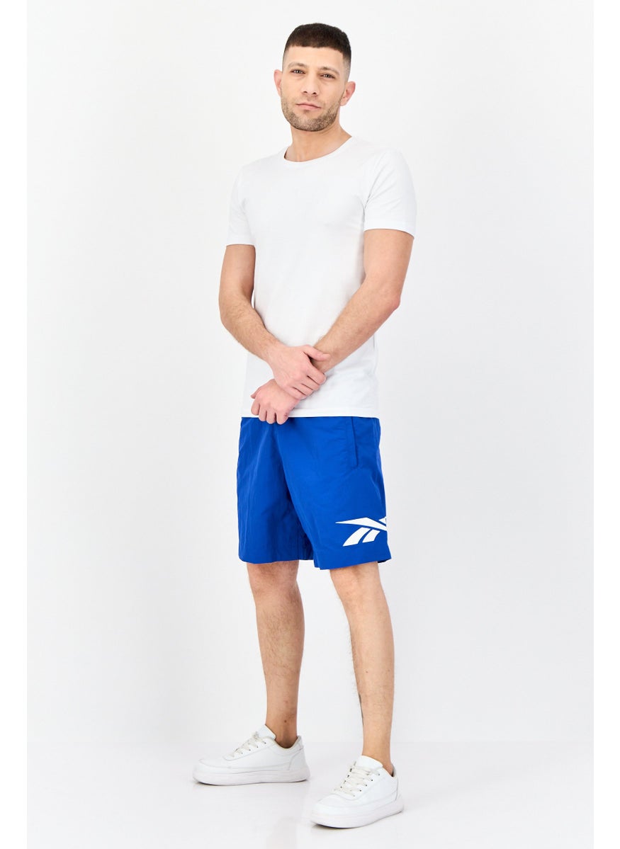 Men Sportswear Fit Outdoor Shorts, Blue