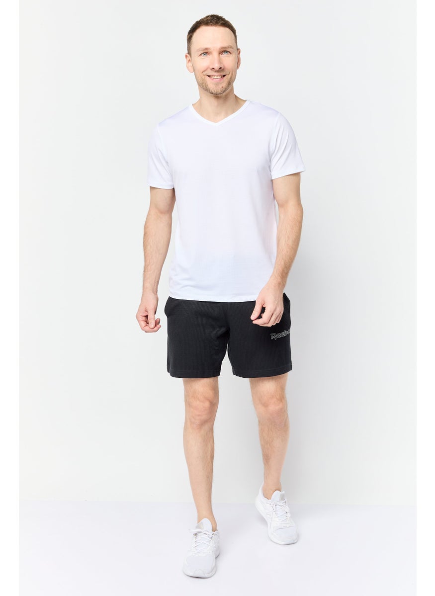 Men Sportswear Fit Training Shorts, Black