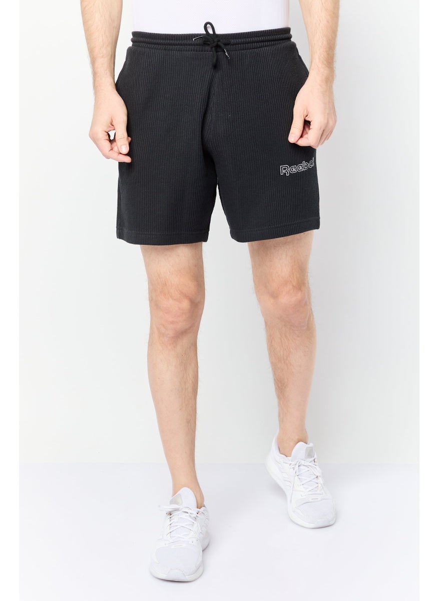 Men Sportswear Fit Training Shorts, Black
