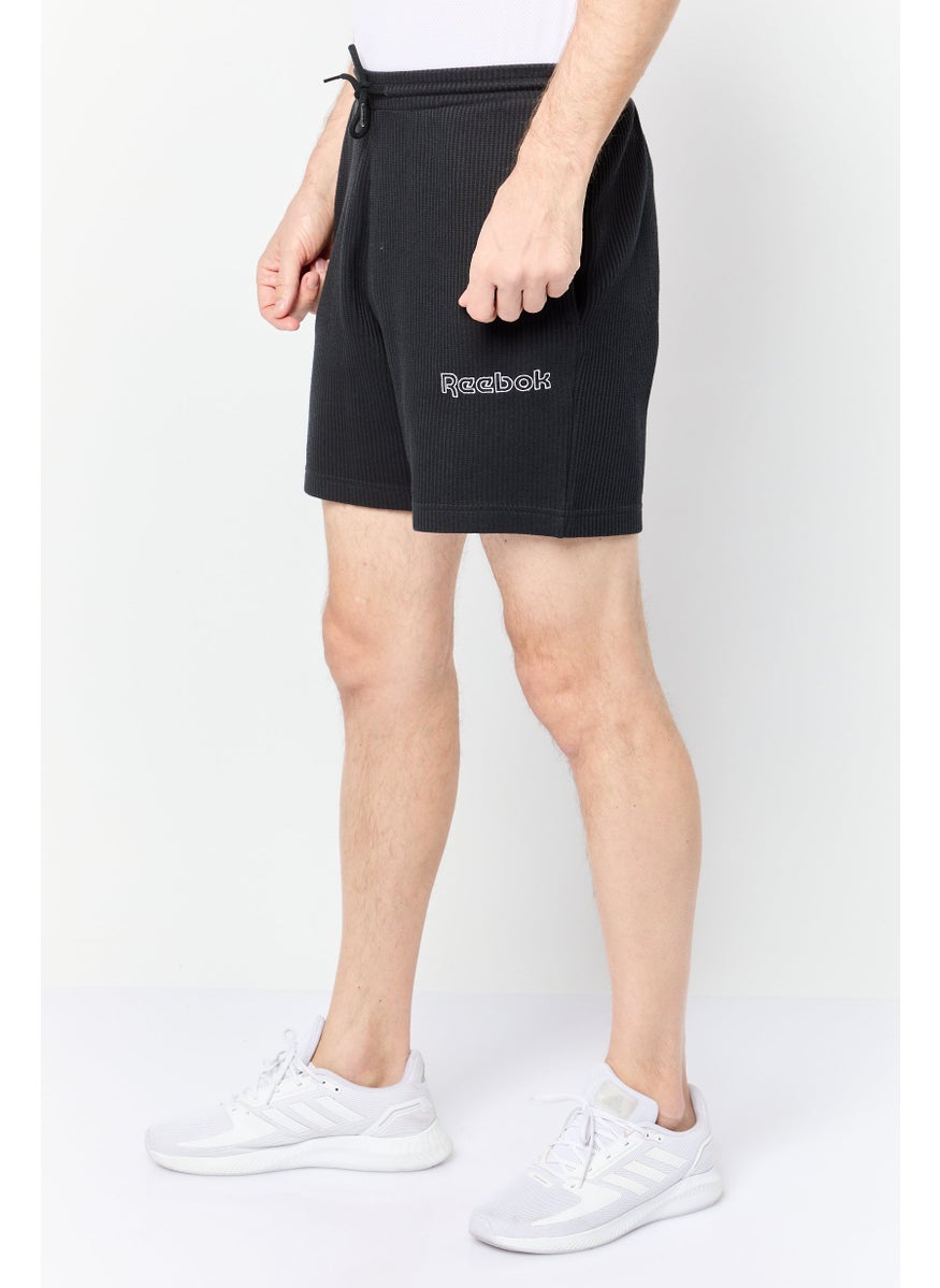 Men Sportswear Fit Training Shorts, Black