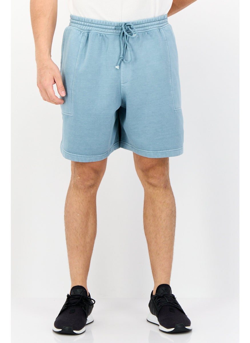 Men Sportswear Fit Outdoor Short,  Dusty Blue