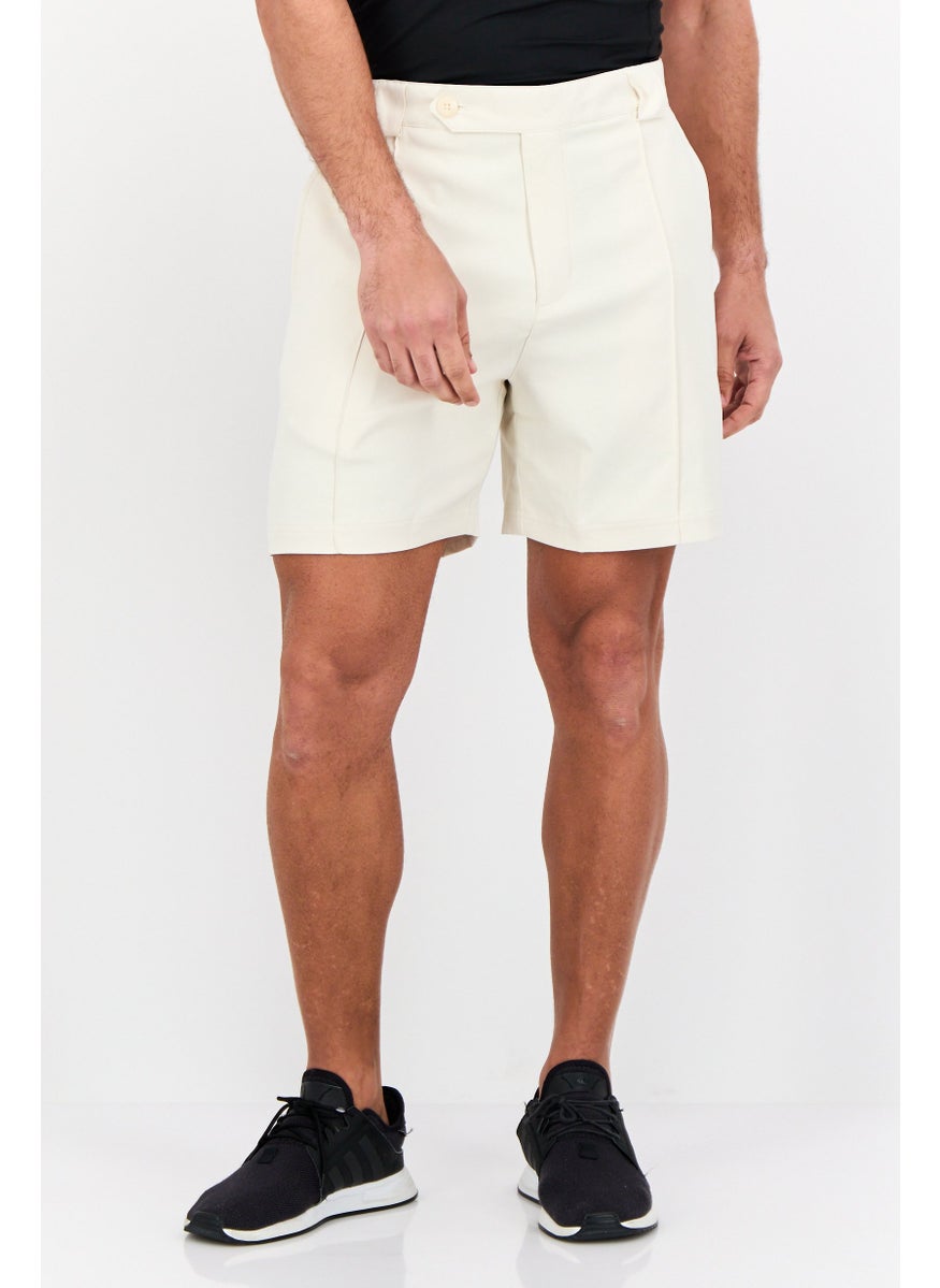 Men Sportswear Fit Outdoor Premium Shorts, Beige