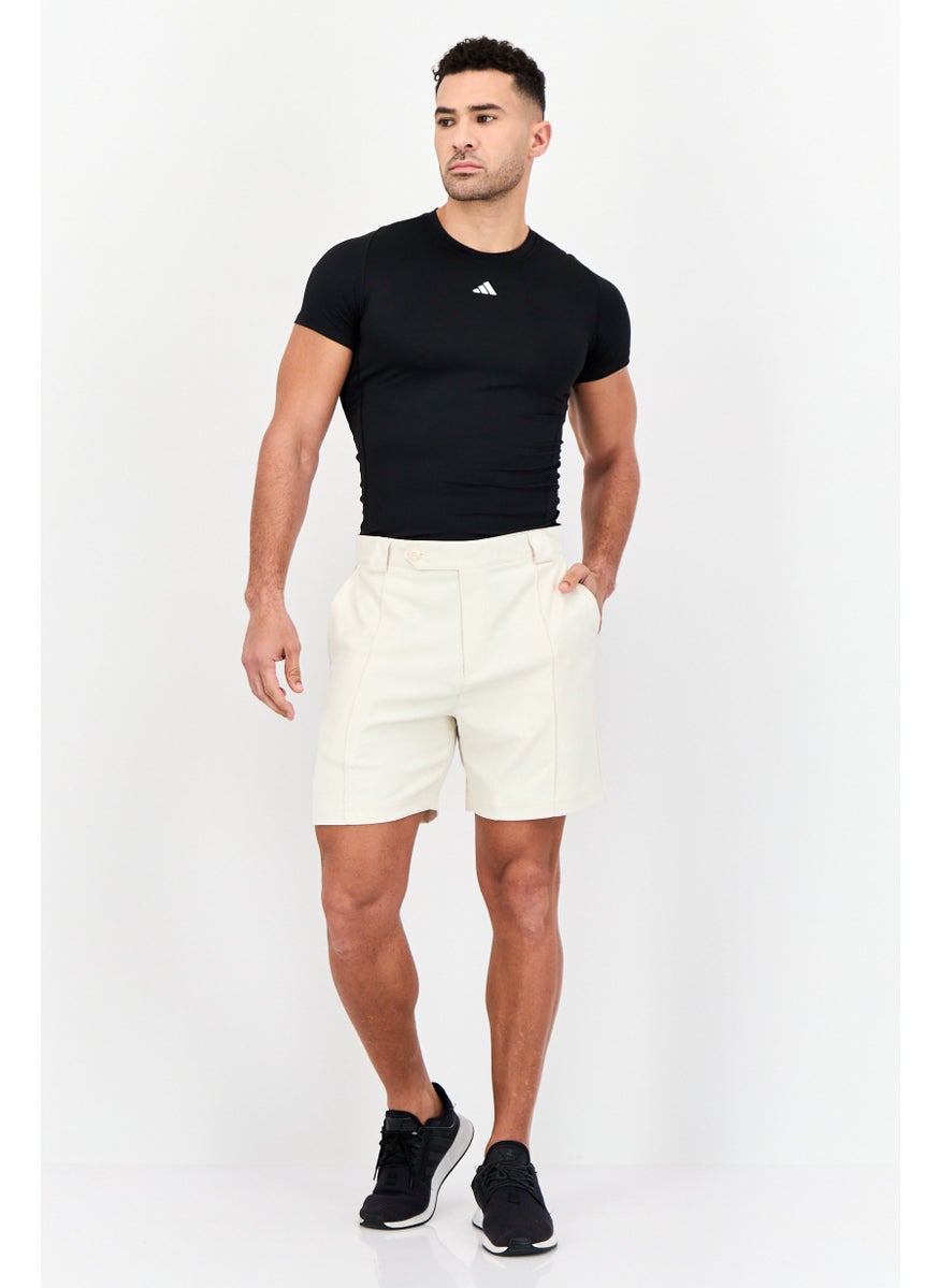 Men Sportswear Fit Outdoor Premium Shorts, Beige