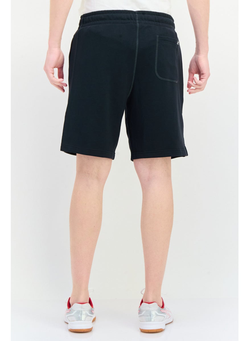 Men Athletic Fit Outdoor Shorts, Black