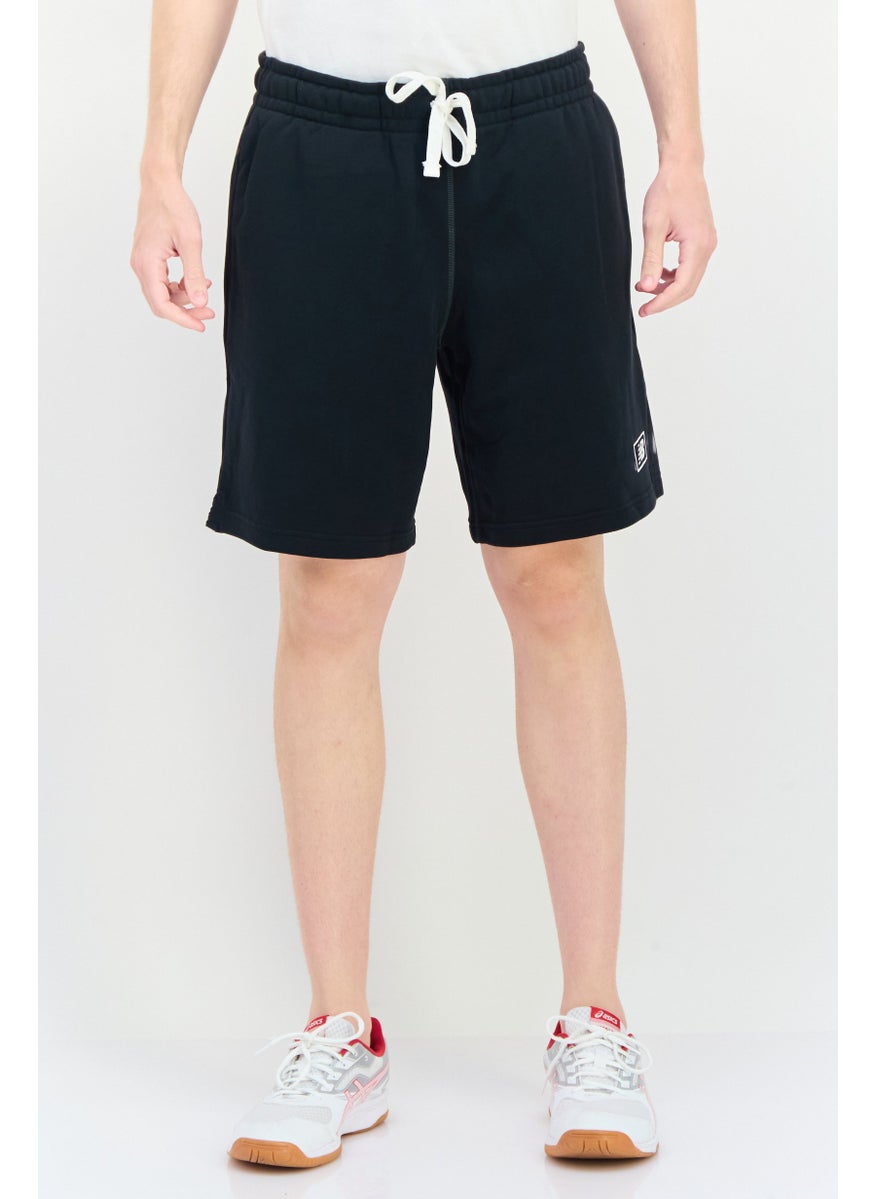 Men Athletic Fit Outdoor Shorts, Black