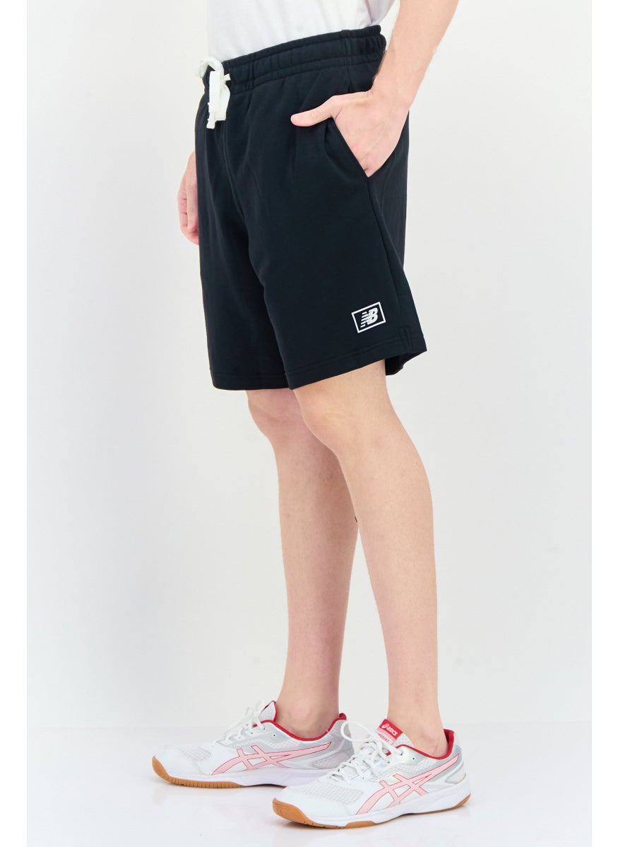 Men Athletic Fit Outdoor Shorts, Black