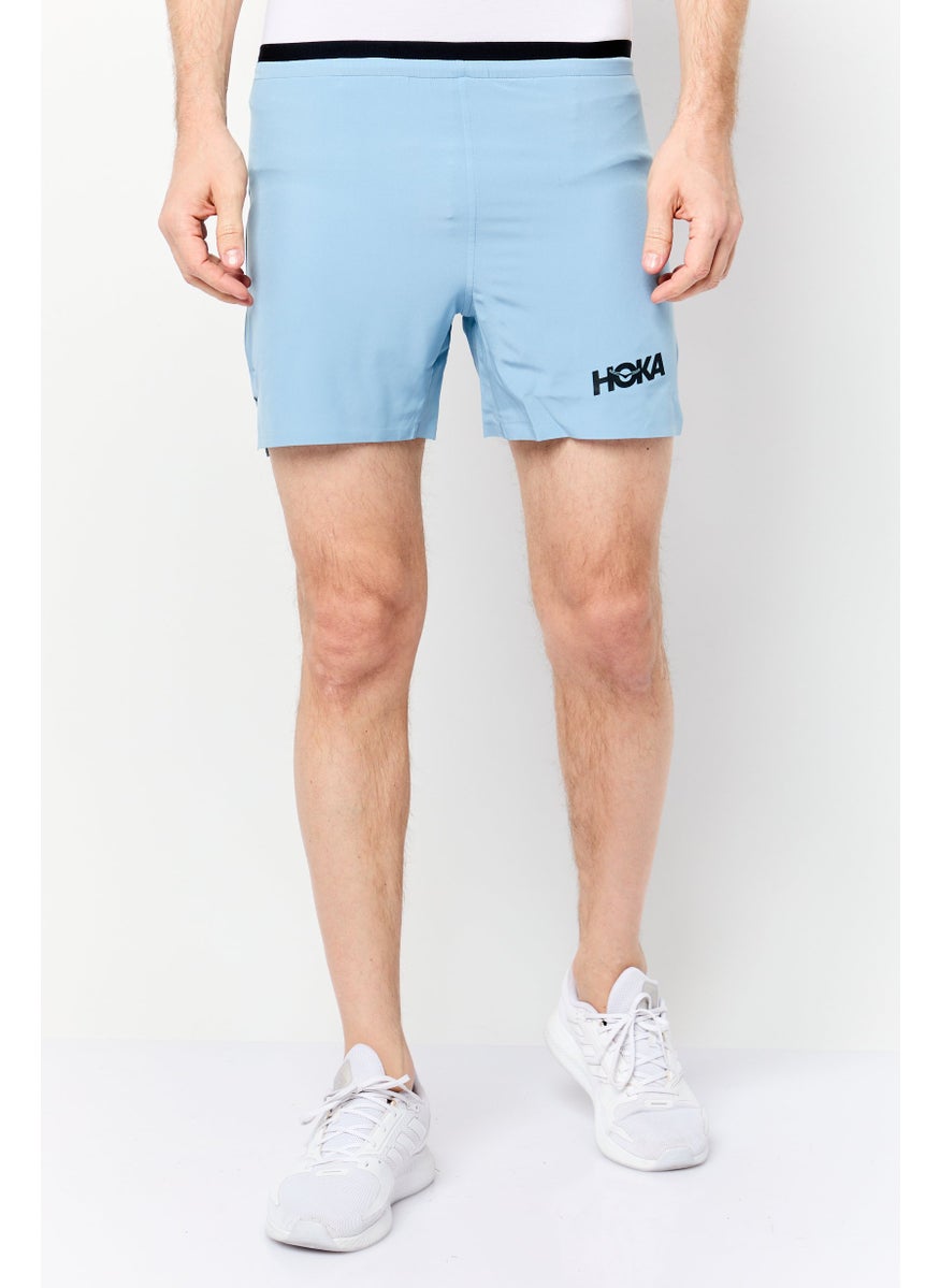 Men Sportswear Fit Training Shorts, Slate Blue