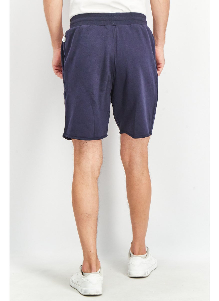 Men Sportwear Fit Training Short, NavyBlue