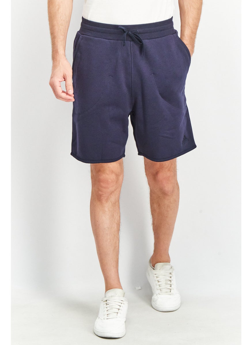 Men Sportwear Fit Training Short, NavyBlue
