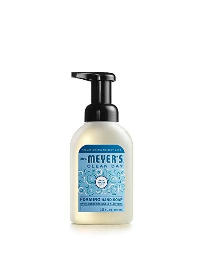 MRS. MEYER'S CLEAN DAY foaming Hand Soap, Rainwater Scent 10 Fl Oz (Pack of 4)