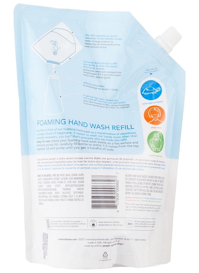 Method Foaming Hand Wash Refill, Sweet Water, 28 Ounce