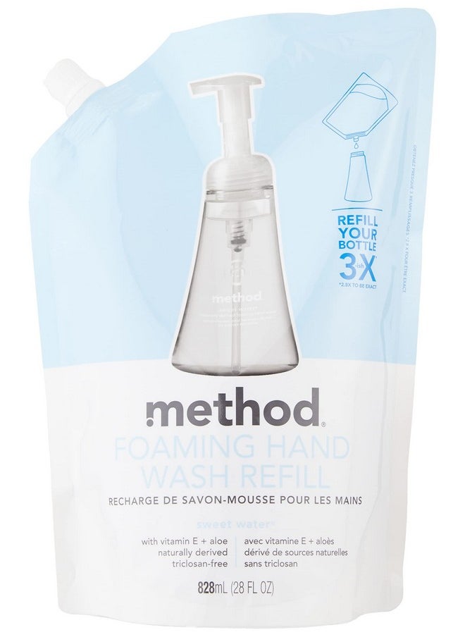 Method Foaming Hand Wash Refill, Sweet Water, 28 Ounce